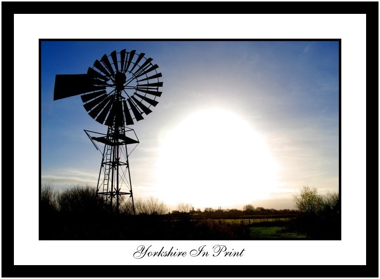 Windmill at Wheldrake Ings