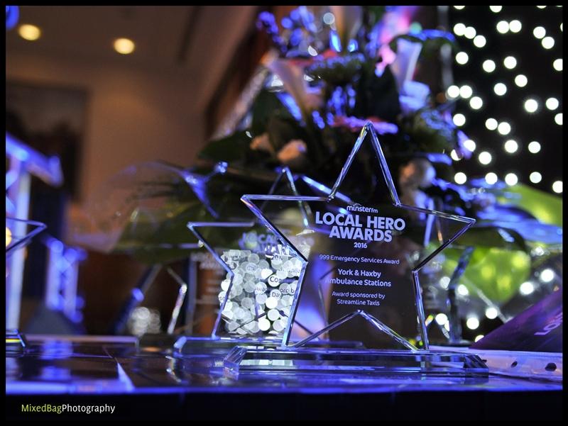 Minster FM Local Hero Awards 2016 - event photography York