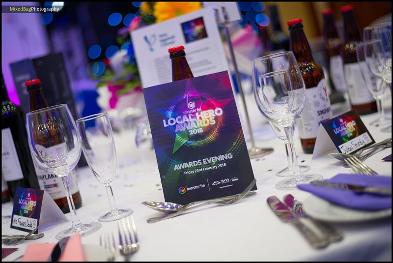 Minster FM Local Hero Awards 2018 event photography