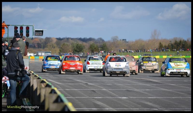 British Rallycross Round 1 - Croft motorsport photography uk