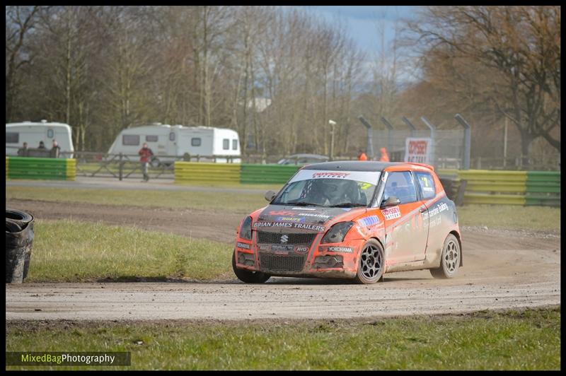 British Rallycross Round 1 - Croft motorsport photography uk