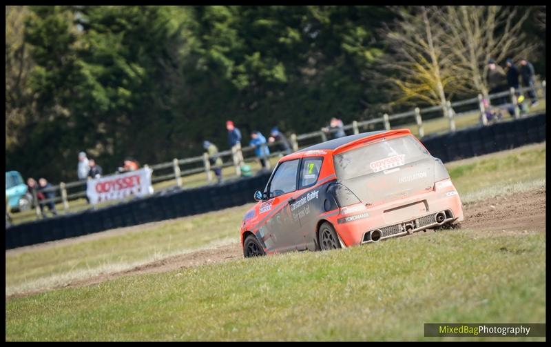 British Rallycross Round 1 - Croft motorsport photography uk