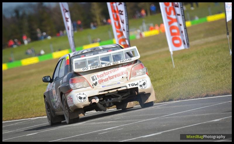 British Rallycross Round 1 - Croft motorsport photography uk