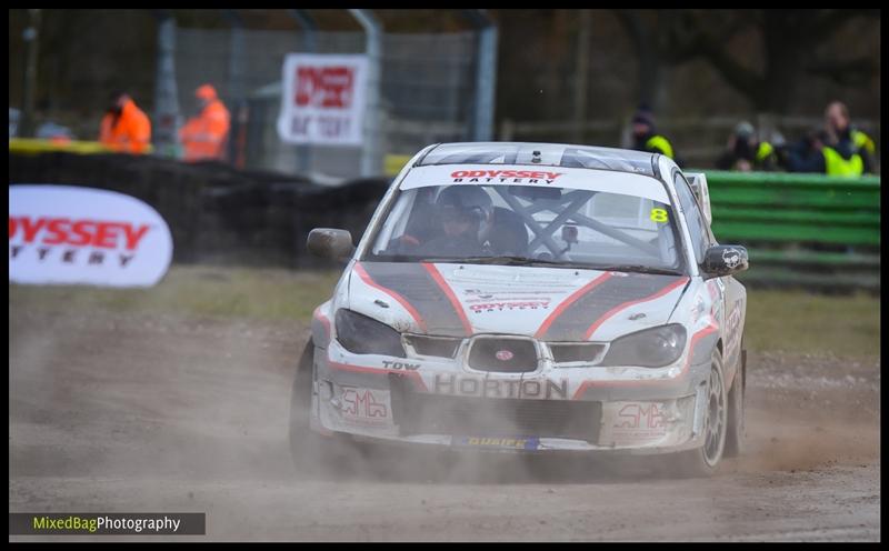 British Rallycross Round 1 - Croft motorsport photography uk