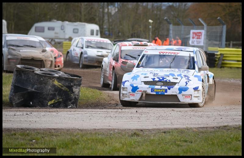 British Rallycross Round 1 - Croft motorsport photography uk