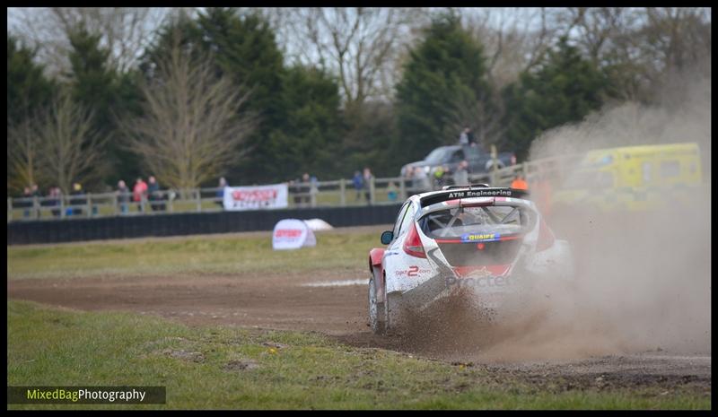 British Rallycross Round 1 - Croft motorsport photography uk