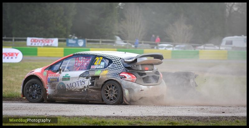 British Rallycross Round 1 - Croft motorsport photography uk