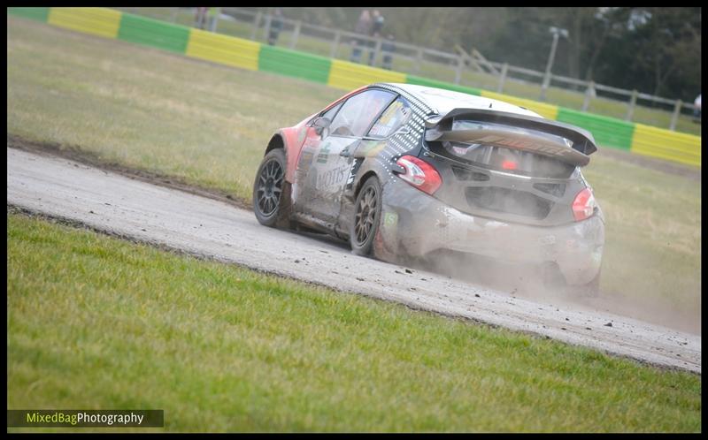 British Rallycross Round 1 - Croft motorsport photography uk