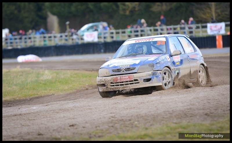 British Rallycross Round 1 - Croft motorsport photography uk