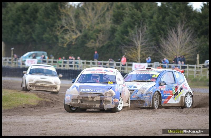 British Rallycross Round 1 - Croft motorsport photography uk