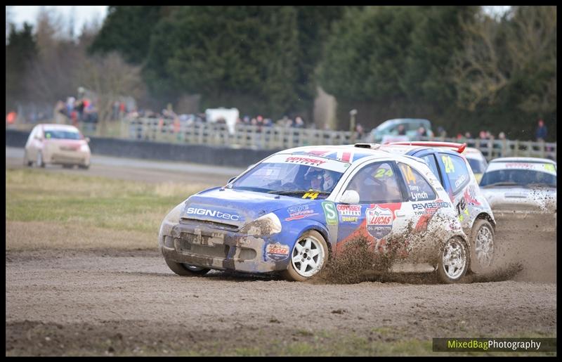 British Rallycross Round 1 - Croft motorsport photography uk