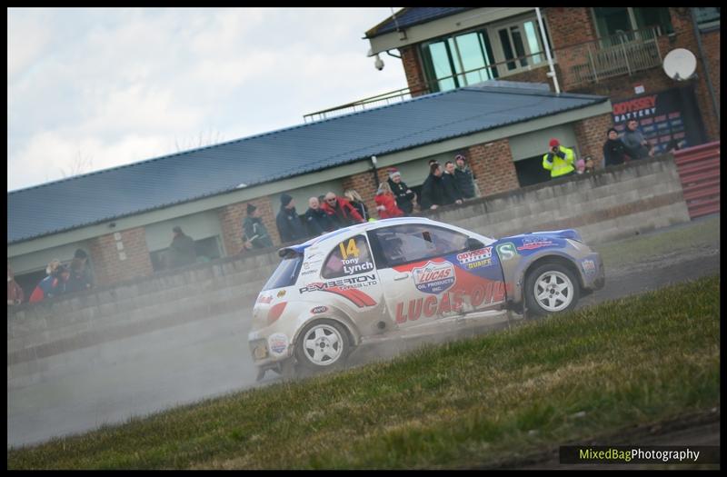 British Rallycross Round 1 - Croft motorsport photography uk