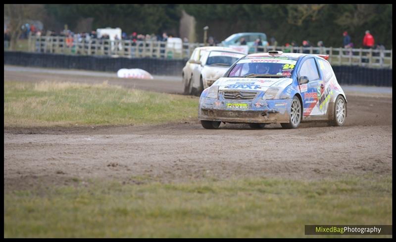 British Rallycross Round 1 - Croft motorsport photography uk