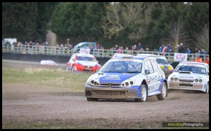 British Rallycross Round 1 - Croft motorsport photography uk