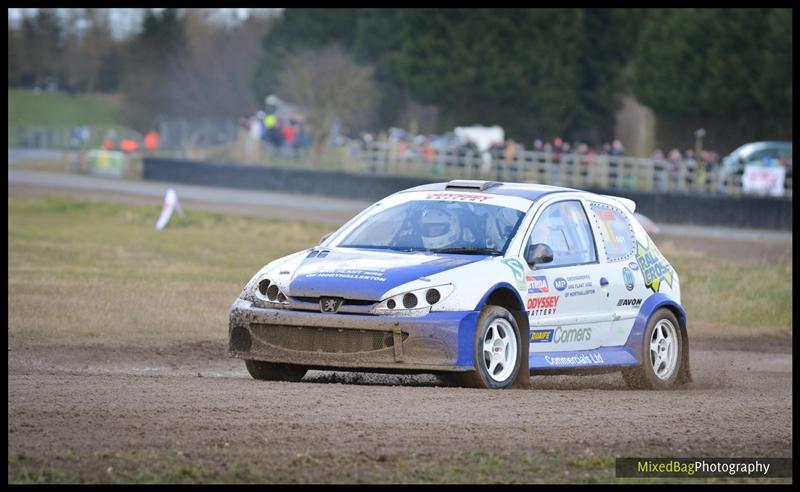 British Rallycross Round 1 - Croft motorsport photography uk