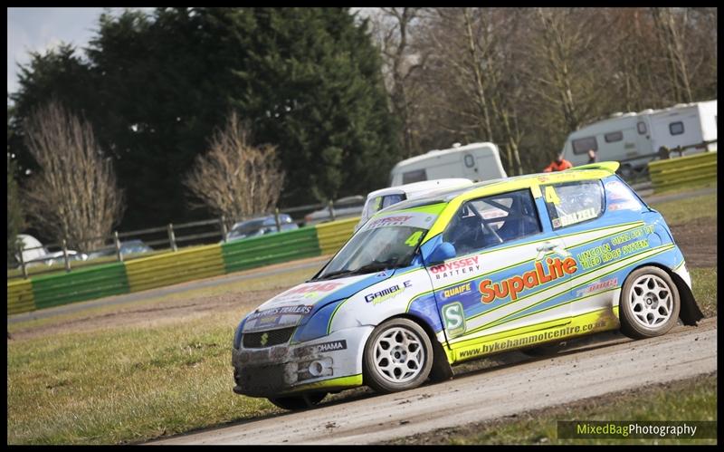 British Rallycross Round 1 - Croft motorsport photography uk