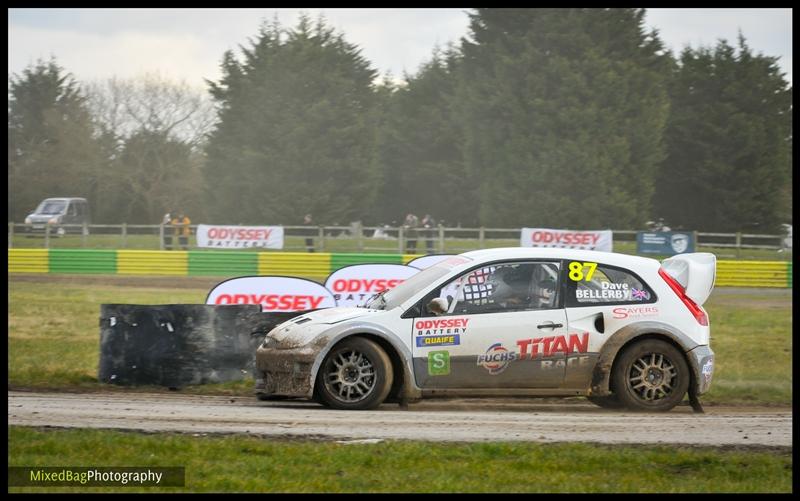 British Rallycross Round 1 - Croft motorsport photography uk