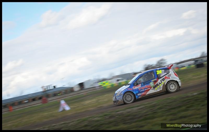 British Rallycross Round 1 - Croft motorsport photography uk