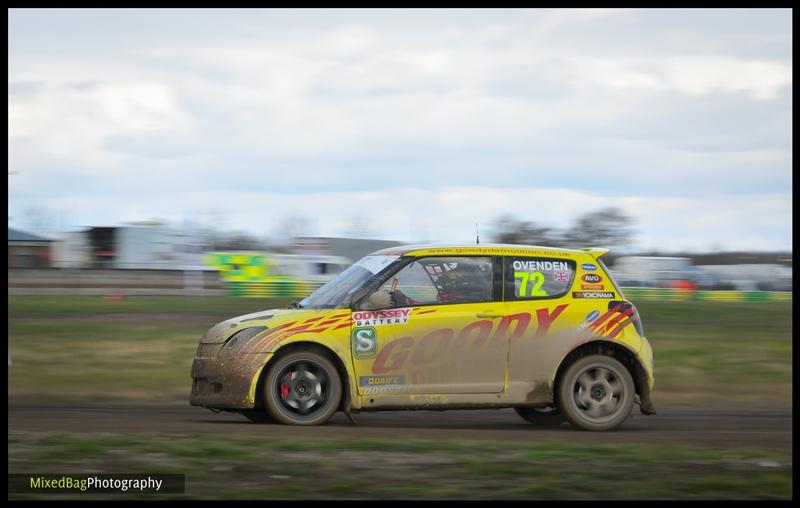 British Rallycross Round 1 - Croft motorsport photography uk