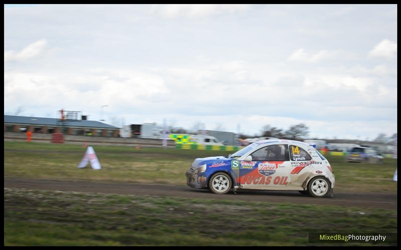 British Rallycross Round 1 - Croft motorsport photography uk