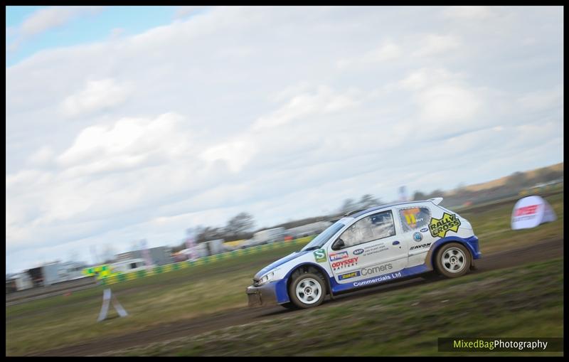 British Rallycross Round 1 - Croft motorsport photography uk