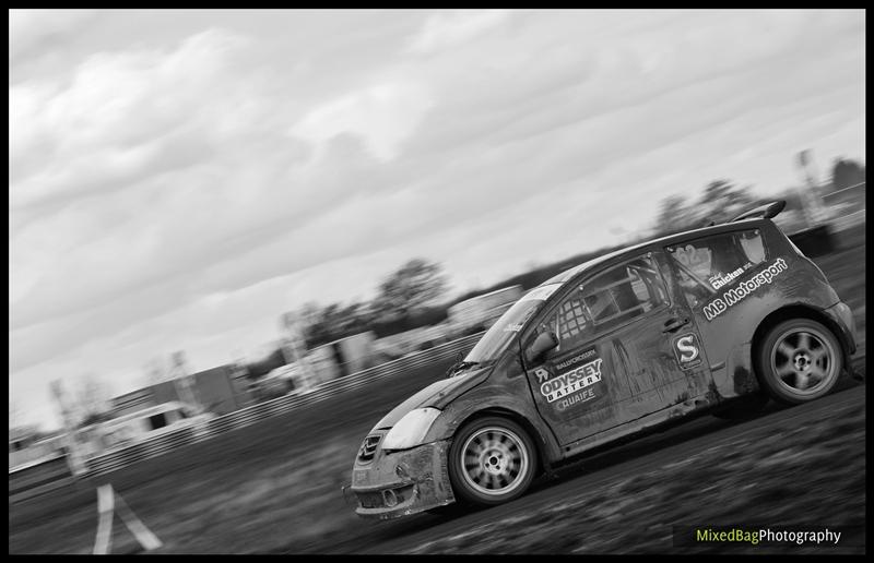 British Rallycross Round 1 - Croft motorsport photography uk