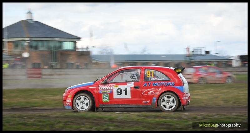 British Rallycross Round 1 - Croft motorsport photography uk