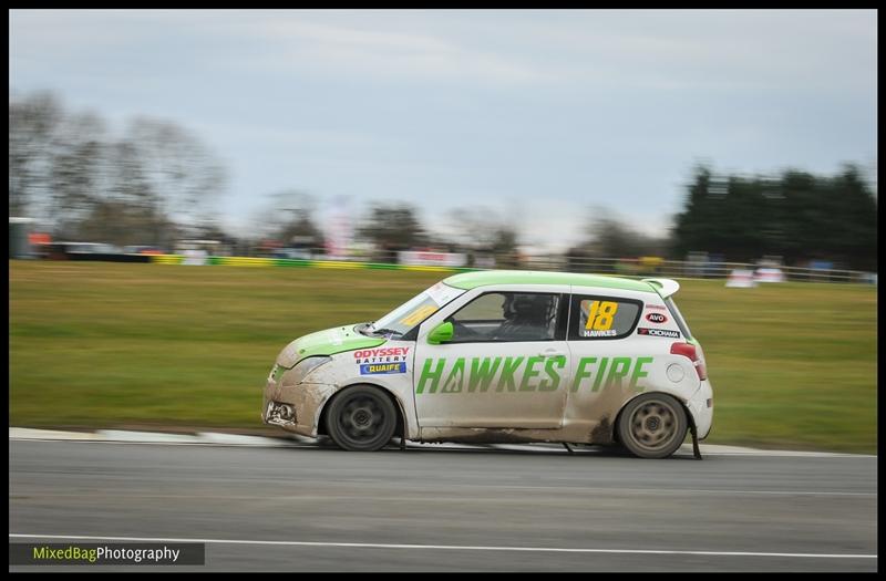 British Rallycross Round 1 - Croft motorsport photography uk