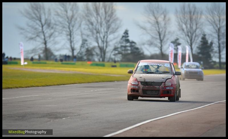 British Rallycross Round 1 - Croft motorsport photography uk