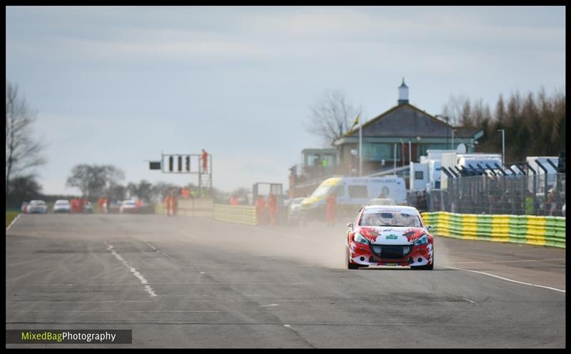 British Rallycross Round 1 - Croft motorsport photography uk