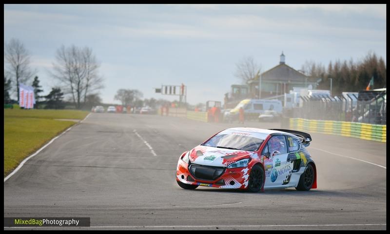 British Rallycross Round 1 - Croft motorsport photography uk