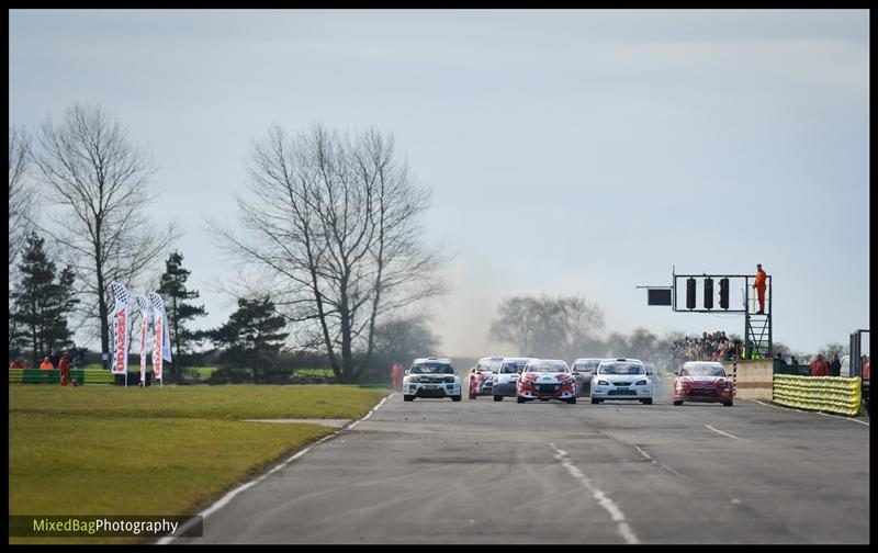 British Rallycross Round 1 - Croft motorsport photography uk