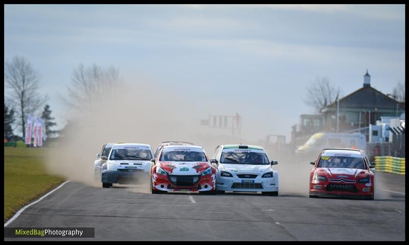 British Rallycross Round 1 - Croft motorsport photography uk