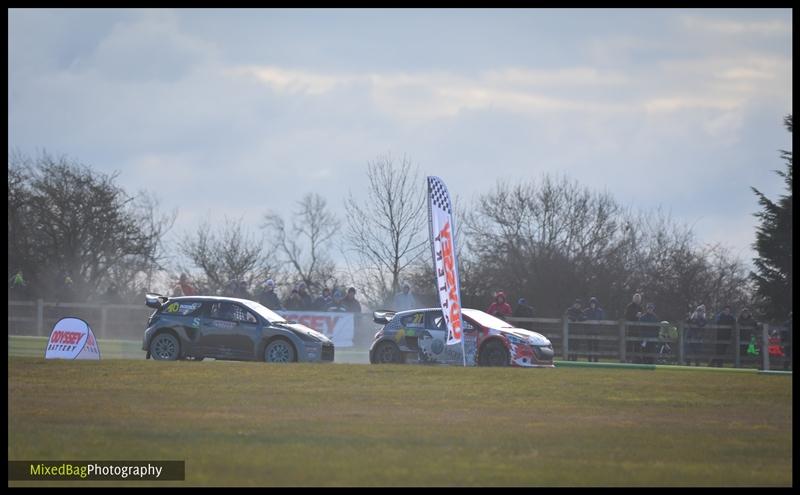 British Rallycross Round 1 - Croft motorsport photography uk