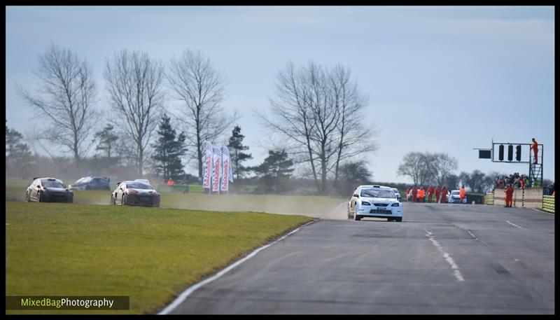 British Rallycross Round 1 - Croft motorsport photography uk