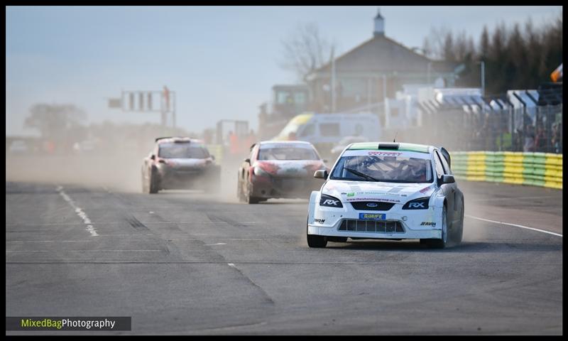 British Rallycross Round 1 - Croft motorsport photography uk