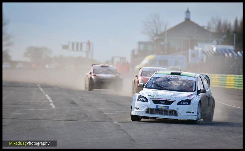 British Rallycross Round 1 - Croft motorsport photography uk