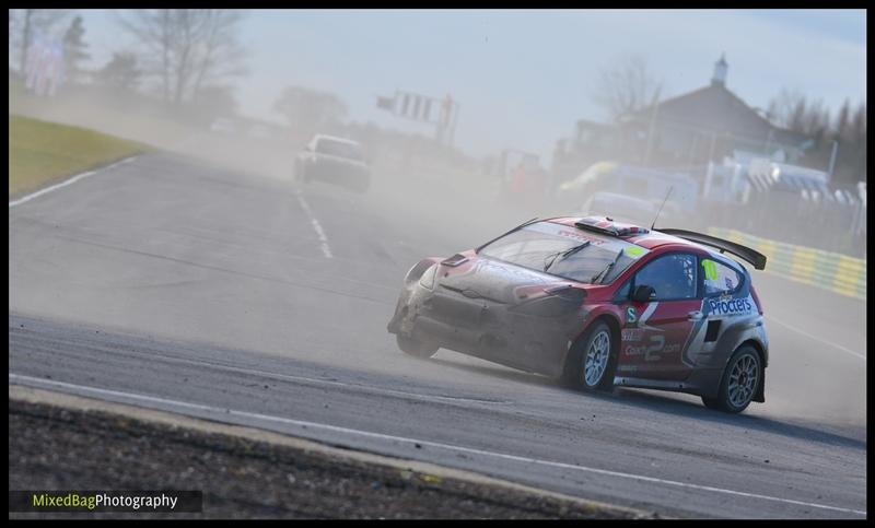 British Rallycross Round 1 - Croft motorsport photography uk