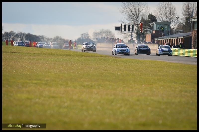 British Rallycross Round 1 - Croft motorsport photography uk