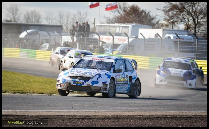 British Rallycross Round 1 - Croft motorsport photography uk