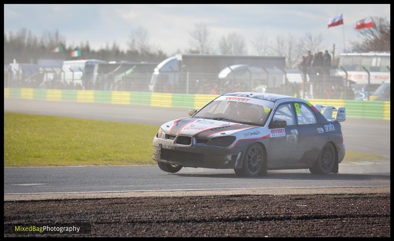 British Rallycross Round 1 - Croft motorsport photography uk