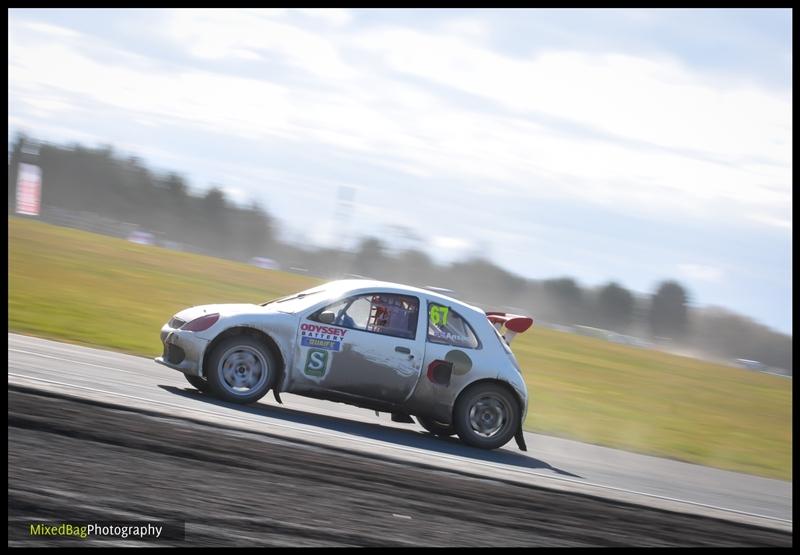 British Rallycross Round 1 - Croft motorsport photography uk