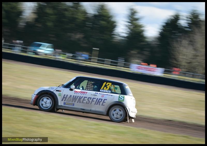 British Rallycross Round 1 - Croft motorsport photography uk