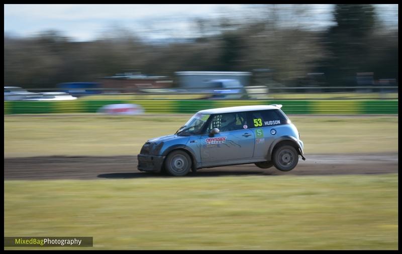 British Rallycross Round 1 - Croft motorsport photography uk