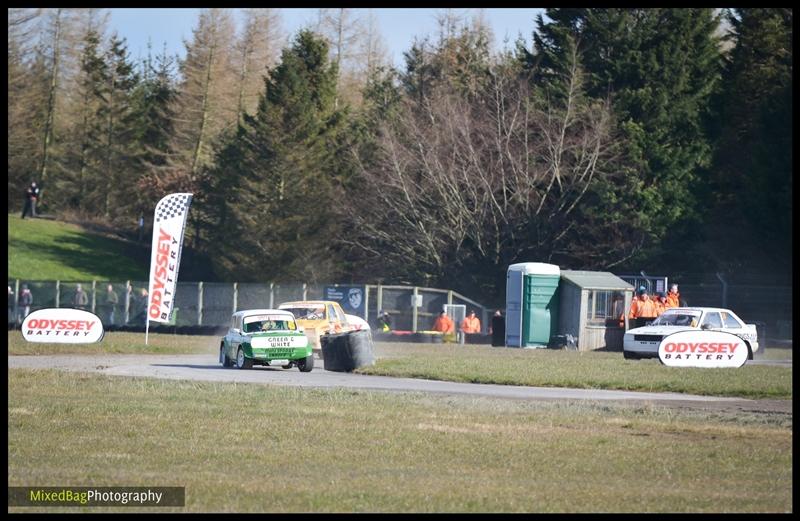 British Rallycross Round 1 - Croft motorsport photography uk