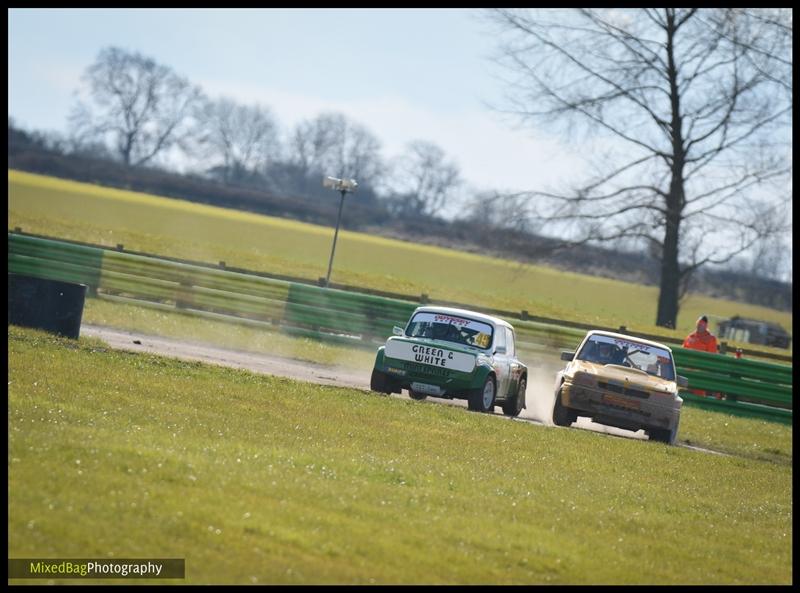 British Rallycross Round 1 - Croft motorsport photography uk