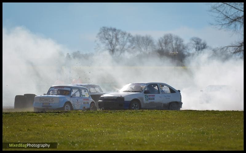 British Rallycross Round 1 - Croft motorsport photography uk