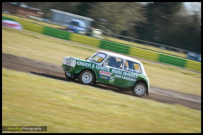 British Rallycross Round 1 - Croft motorsport photography uk