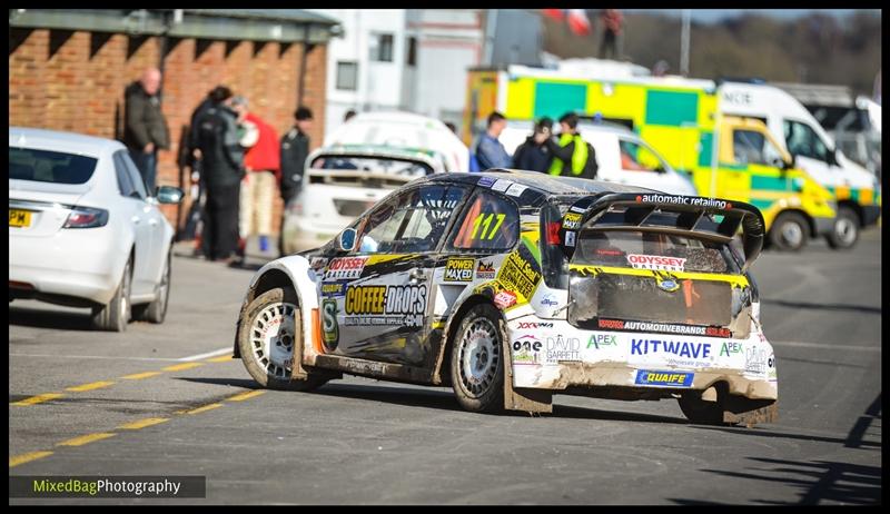 British Rallycross Round 1 - Croft motorsport photography uk