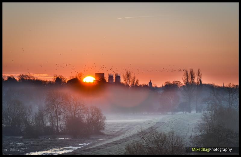 Sunrise over York Minster